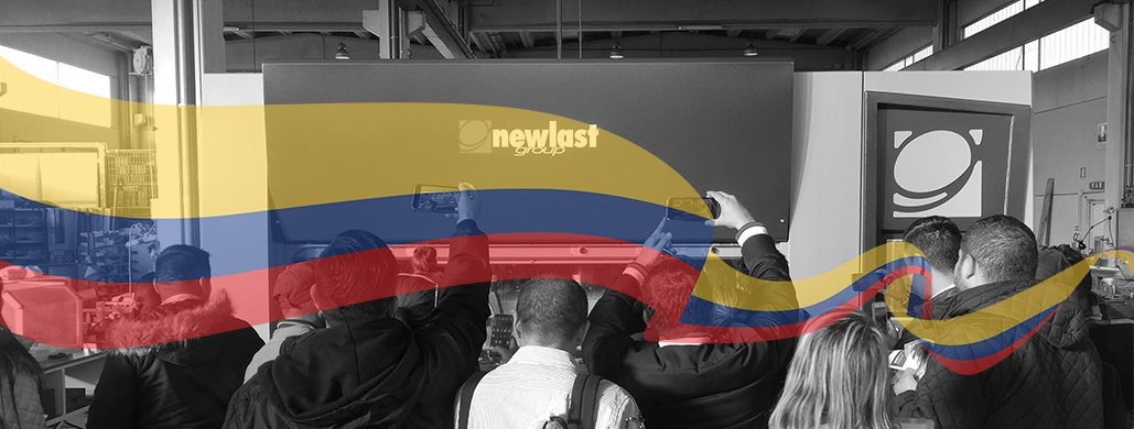 Delegacion Colombiana en visita de Newlast