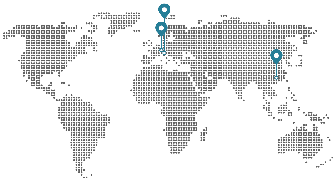 Newlast locations map