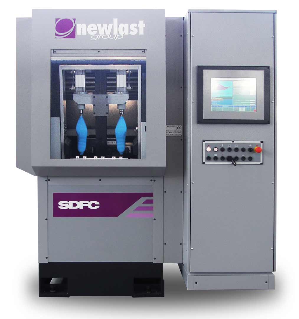 Milling machine for the creation of the clamping for lasts – SDFC